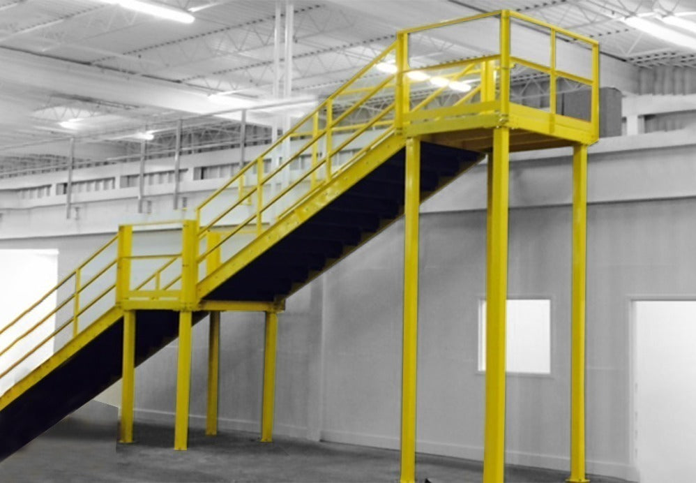 Stair Landings for Mezzanine and Elevated Platform Access