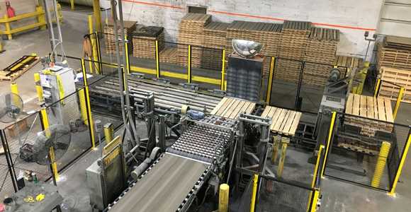 Wire Mesh Panel for Machine Guarding System