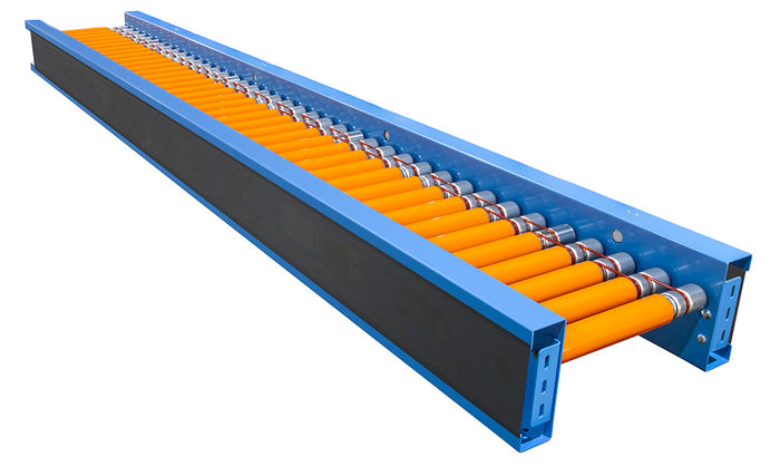 Powered Roller Zero Pressure Accumulating Conveyor, 7" Frame