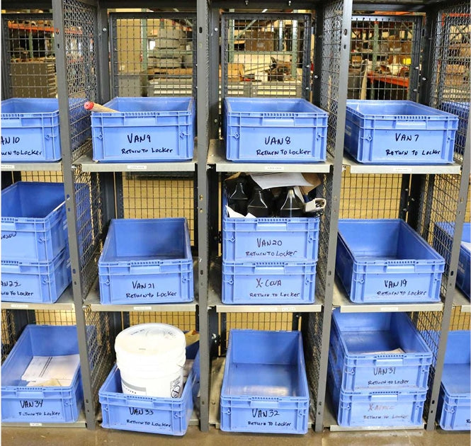 Secure One-Way Stocking