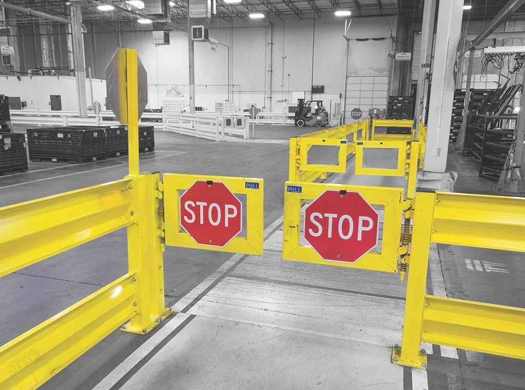 Tuff Guard Safety Rails for 10,000 lb Forklift Impact