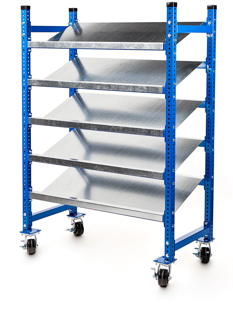Tilted Pick Shelves for Faster Order Picking