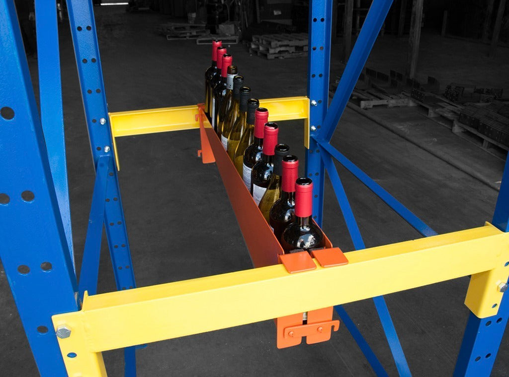 Wine Flow Rack Inserts for 42-Inch Pallet Racking