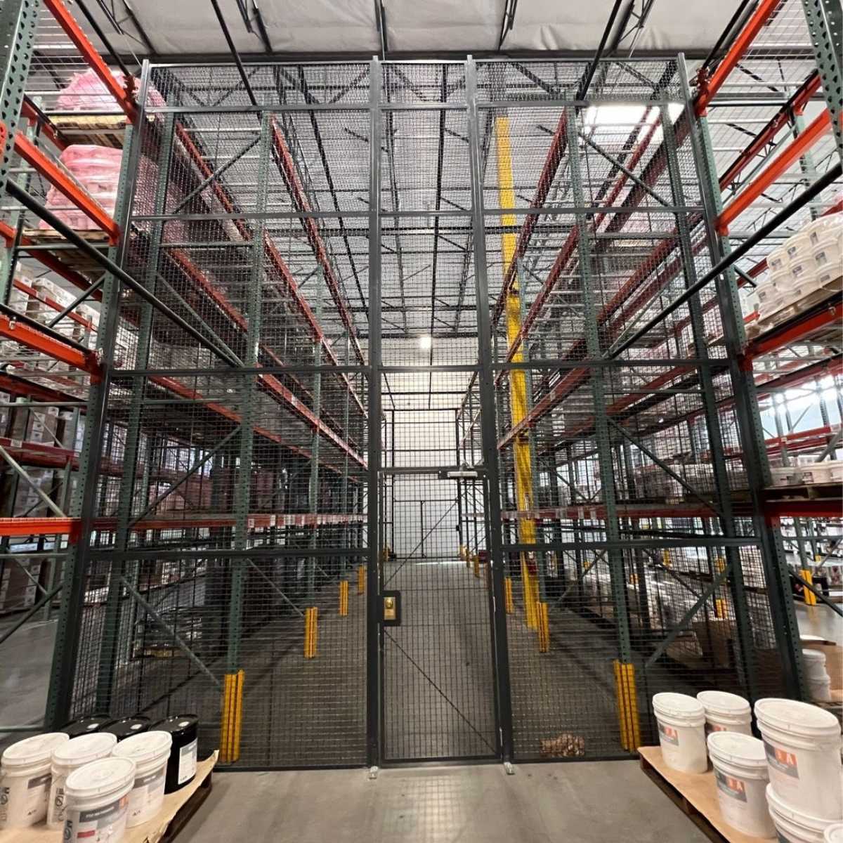 Ventilated Aerosol Storage Cages for Flammable Products