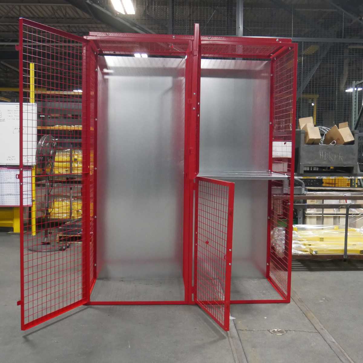 Welded Wire Tenant Storage Lockers for Multi-Family Buildings