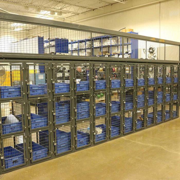 Technician Locker Systems for Parts Staging