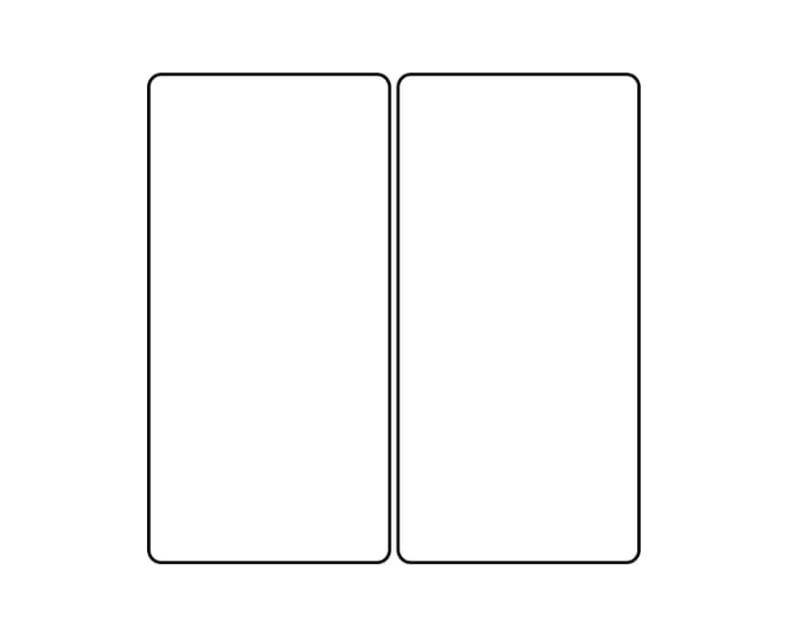 Square Folding Tables, Fold-N-Roll Series, 14-Gauge Steel Frame