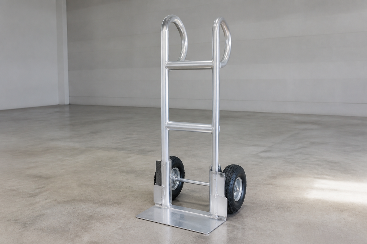 Hand Truck, 58" Frame, Non-Marking Wheels, 68 3/4" Overall Height