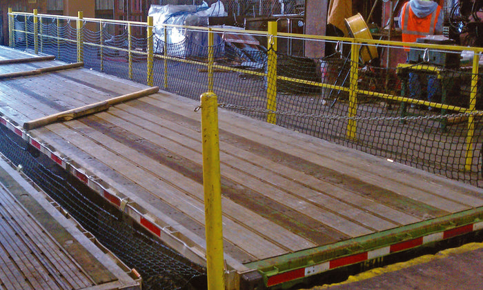 Truck Loading Platform Safety Net