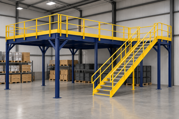 Cold Rolled Steel Mezzanines