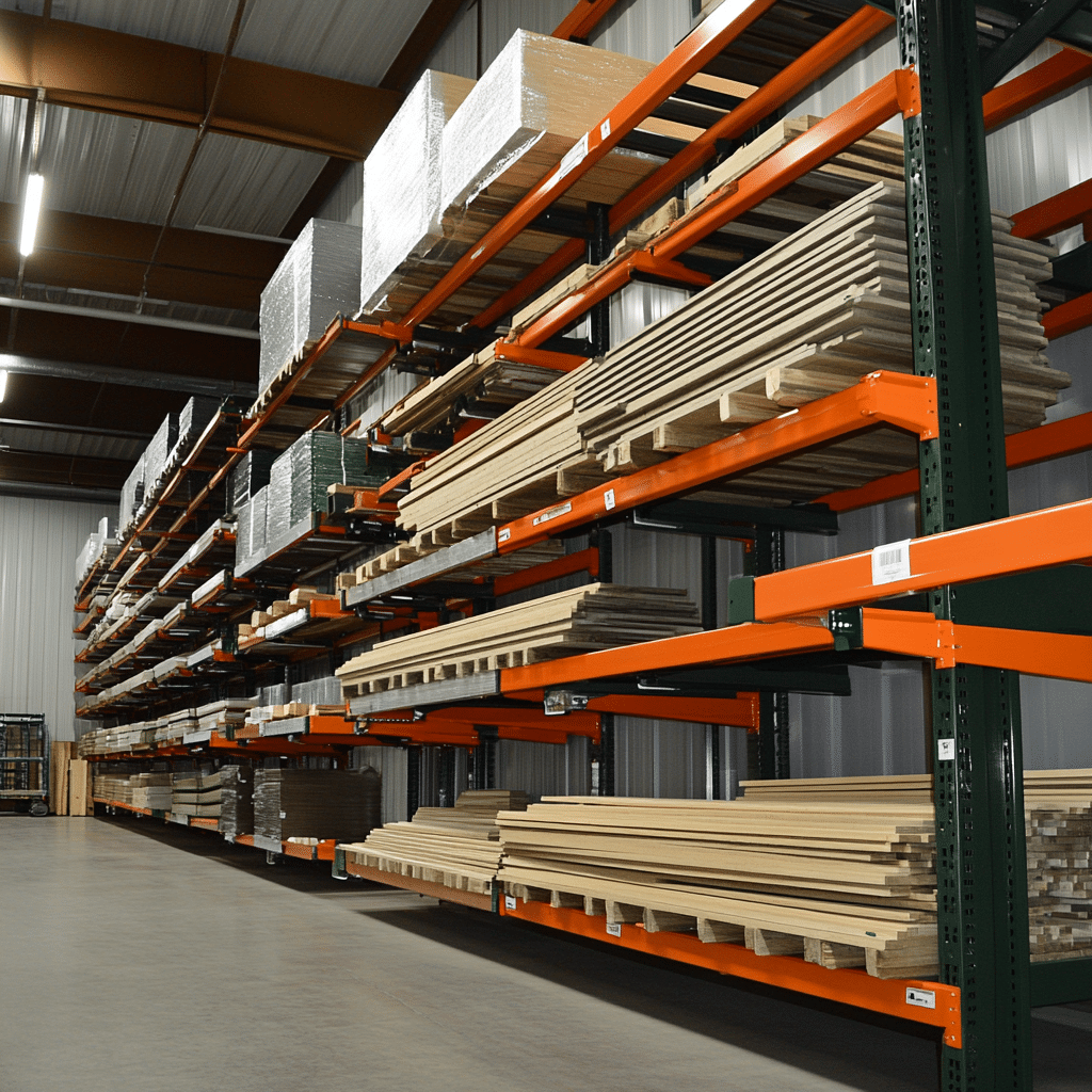 Load video: Cantilever racking