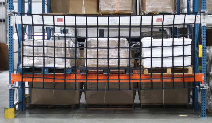 Heavy-Duty Webbing Pallet Rack Netting