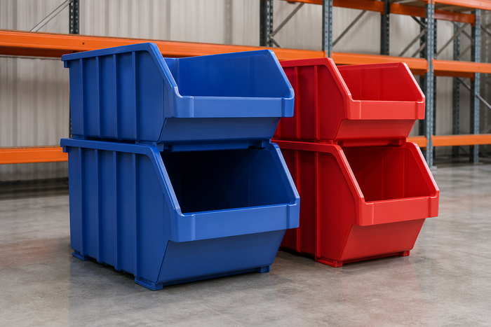 Giant Plastic Stacking Bins