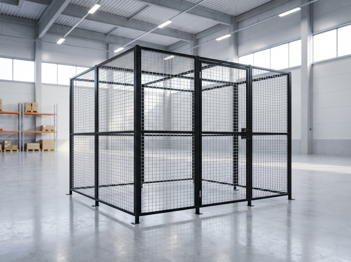 Driver and Building Access Cage