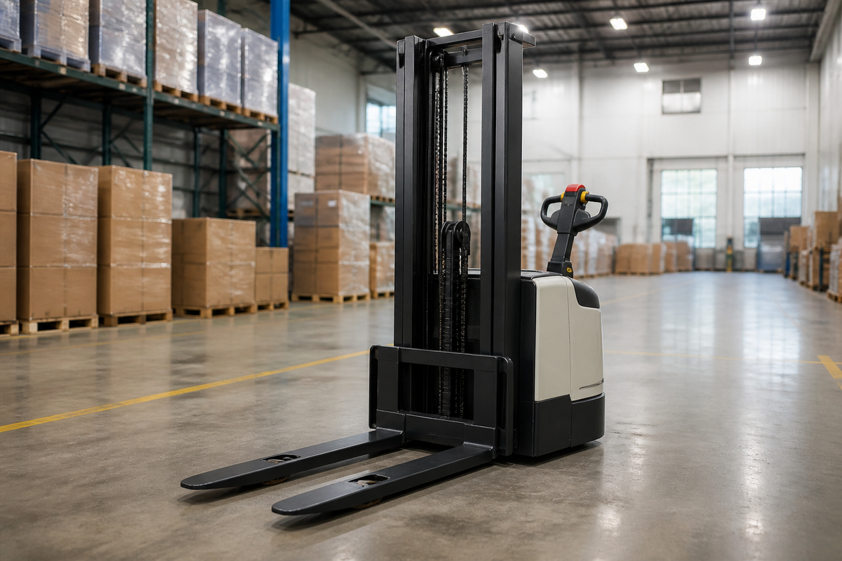 Electric Counterweight Stacker, Heavy-Duty