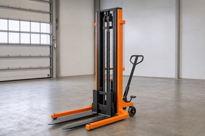 Manual Hydraulic Stacker, Light-Duty