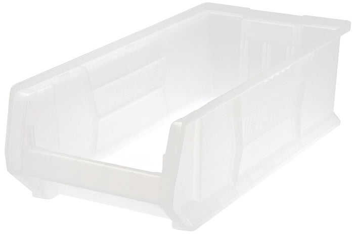 Clear Heavy-Duty Stacking Container, 24" Long