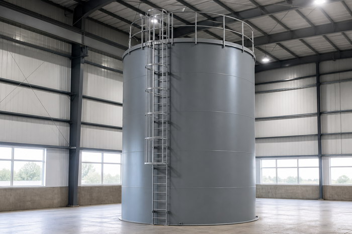 Tank Access Ladders for Storage Tanks and Vessel Tops