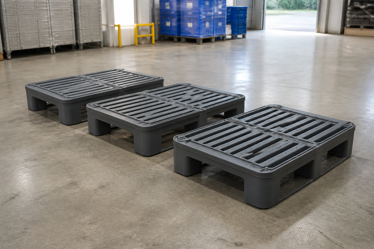 Polyethylene Dunnage Racks for Off-Floor Storage