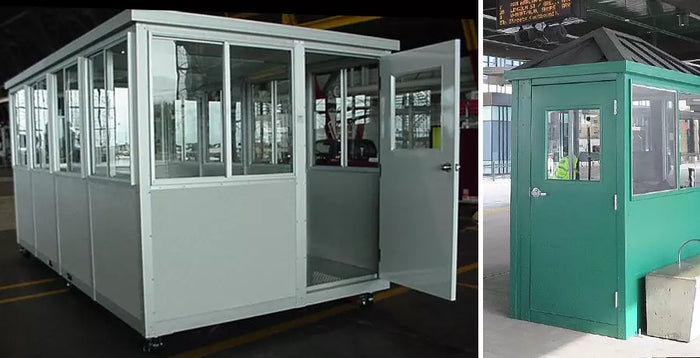 Modular Smoking Shelters for Employee Break Areas