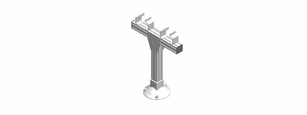 Supports for Floor Stands and Facility Framing
