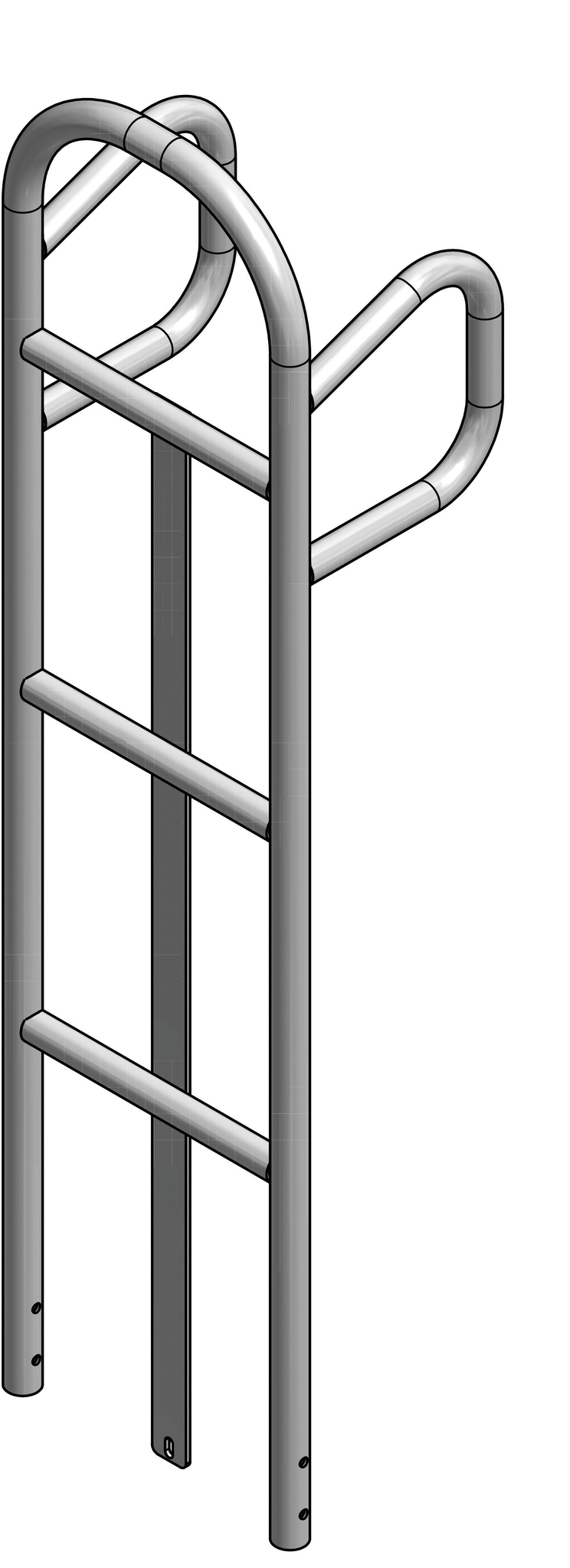 Tubular Aluminum Hand Truck, 52" or 60" Frame