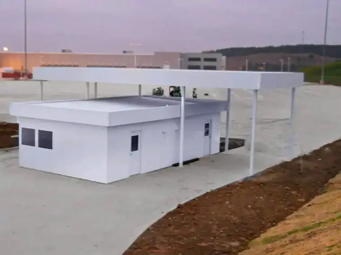 Gas Station Kiosks & Fuel Island Canopies