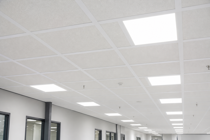 Suspended Ceiling Grid, 1.5 in Exposed Tee for Cleanrooms