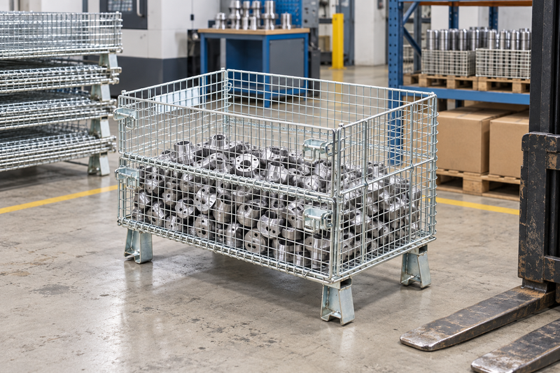 Wire Containers & Rolling Carts