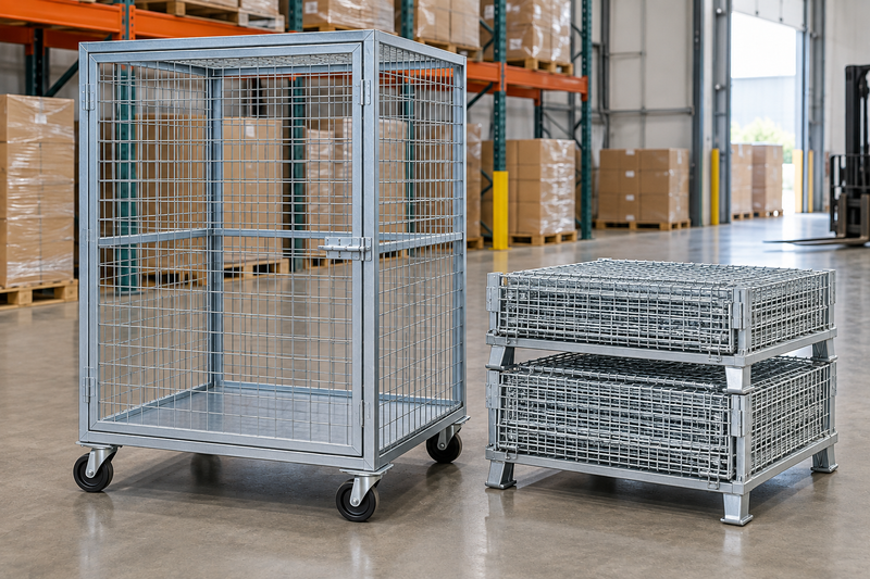 Containers for Storage, Carts for Moves