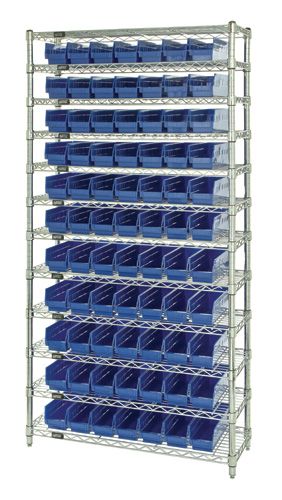 Shelf Bin Wire Shelving System