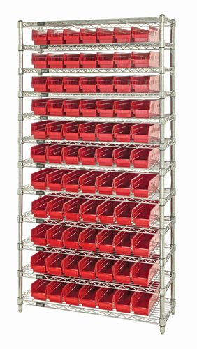 Shelf Bin Wire Shelving System