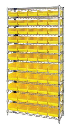 Shelf Bin Wire Shelving System